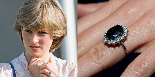 Princess Diana's Royal Blue Ceylon Sapphire Engagement Ring