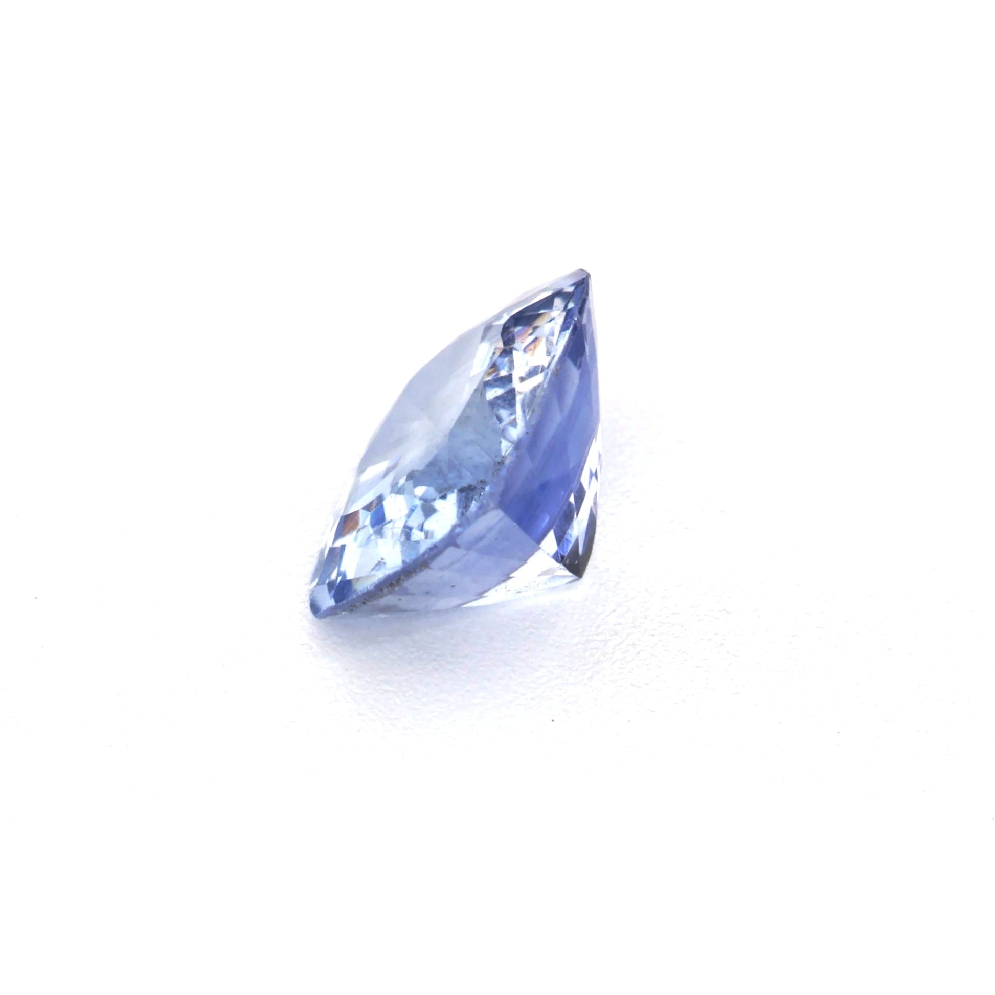 0.54 Ct Tinted Blue Sapphire Rough Cut Ceylon