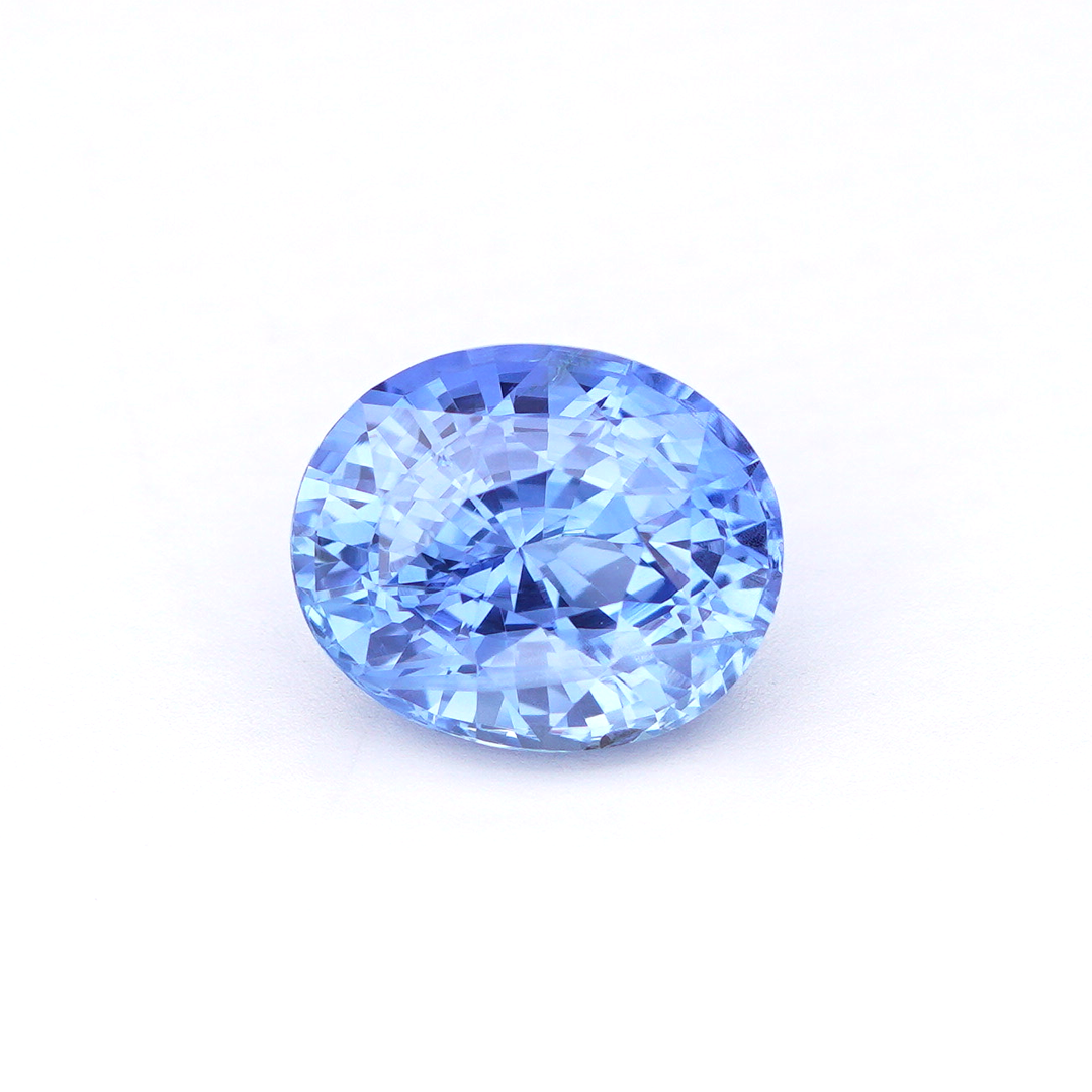 3.49 Ct Blue Sapphire Unheated Rough Cut Ceylon