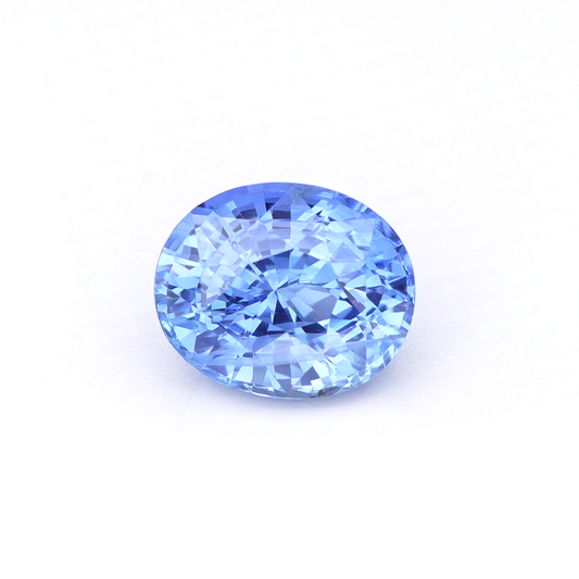 3.49 Ct Blue Sapphire Unheated Rough Cut Ceylon