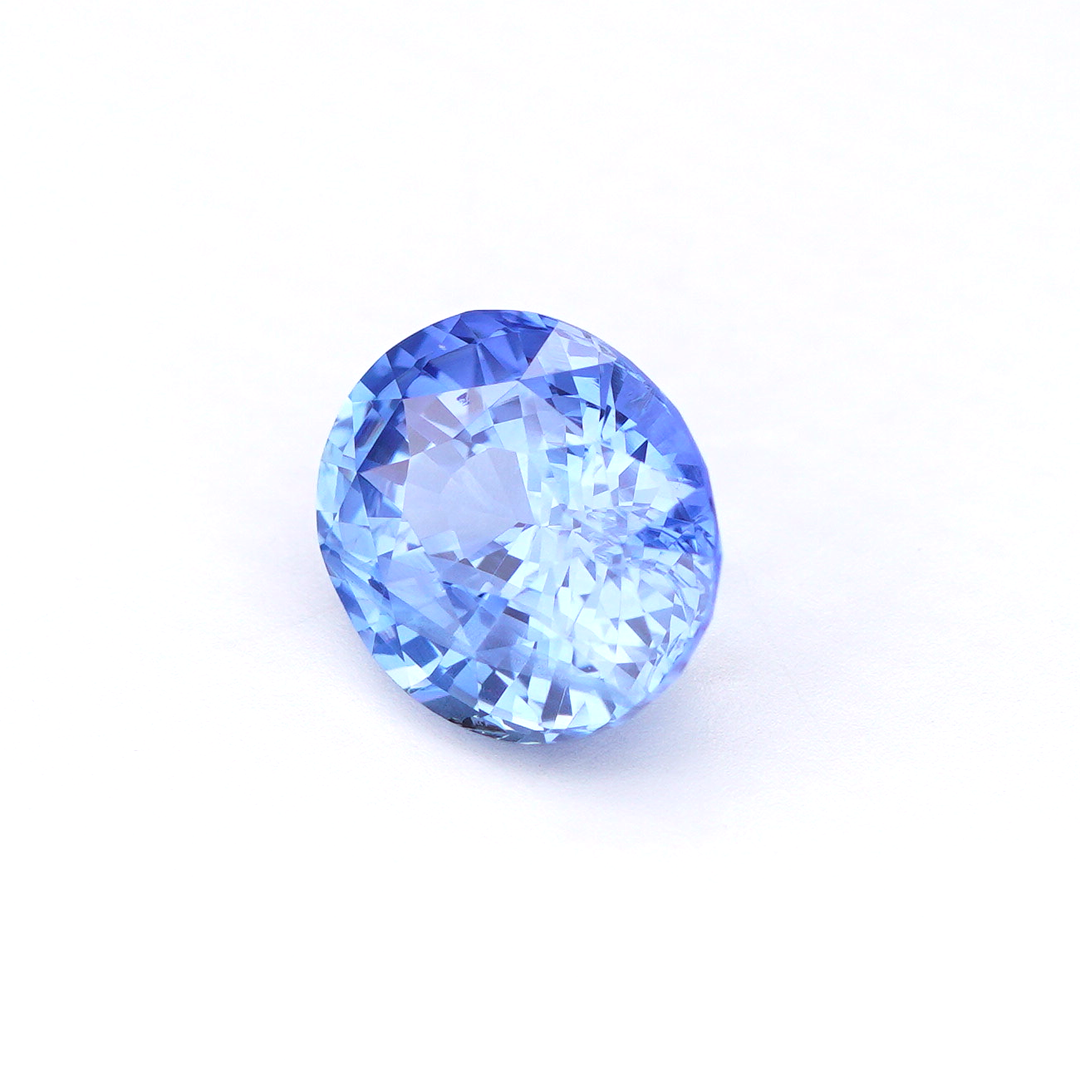 3.49 Ct Blue Sapphire Unheated Rough Cut Ceylon