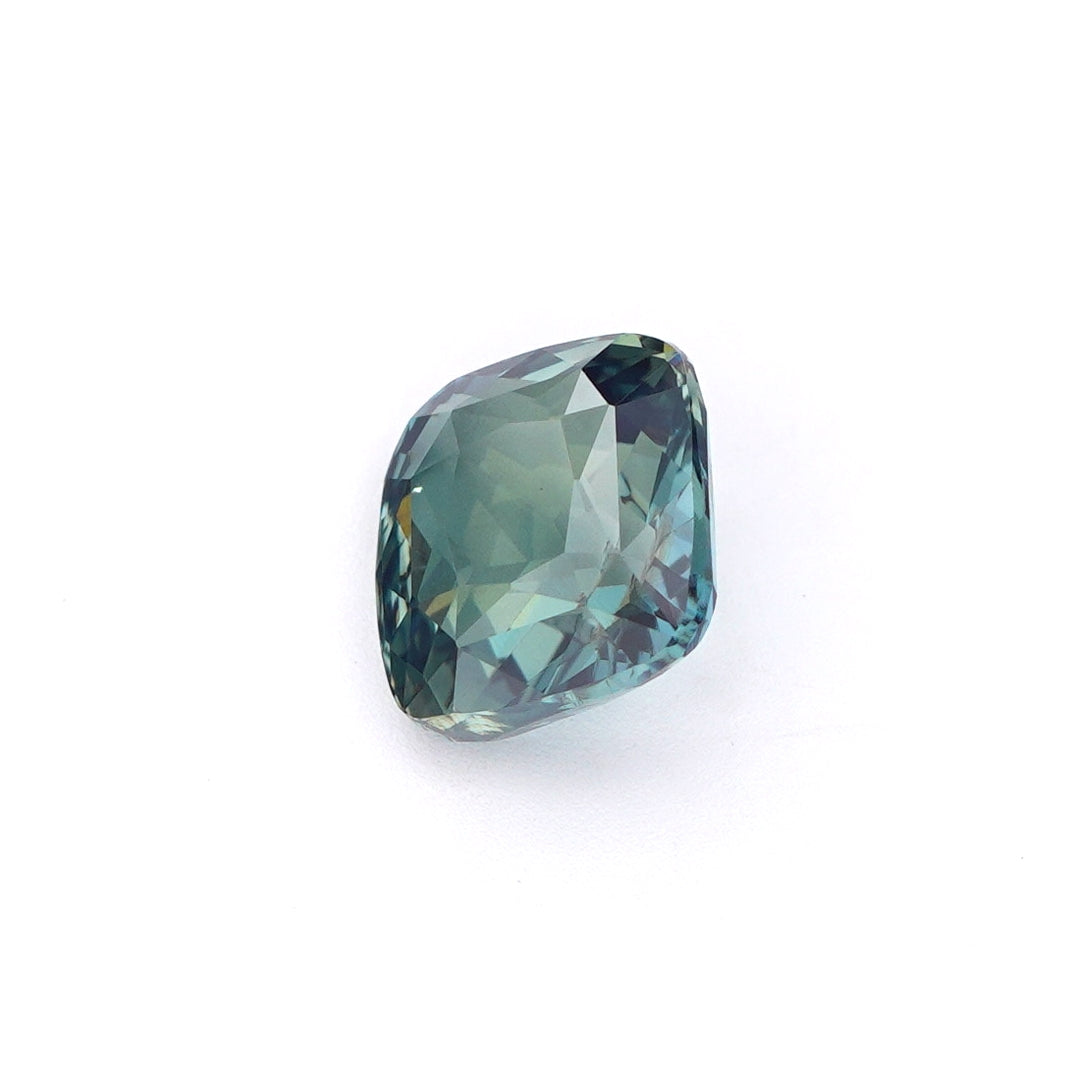 1.53 Ct Teal Sapphire Unheated