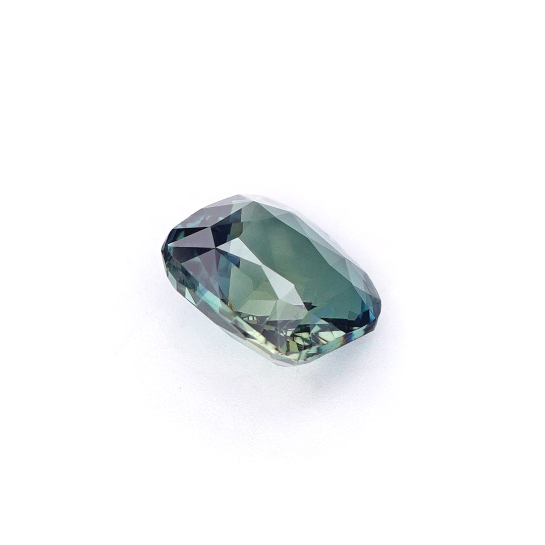 1.53 Ct Teal Sapphire Unheated