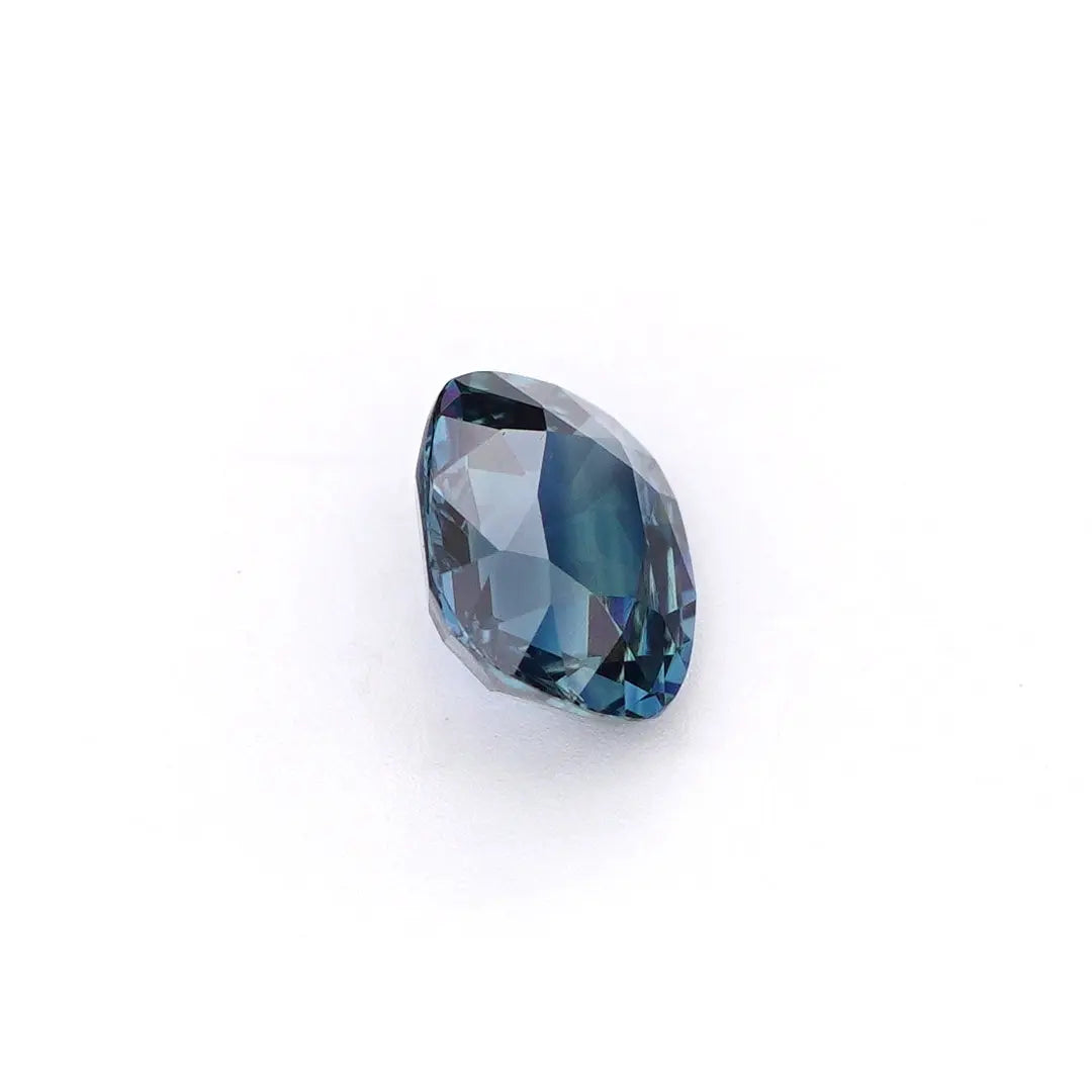 1.05 Ct Teal Sapphire Unheated Rough Cut Ceylon