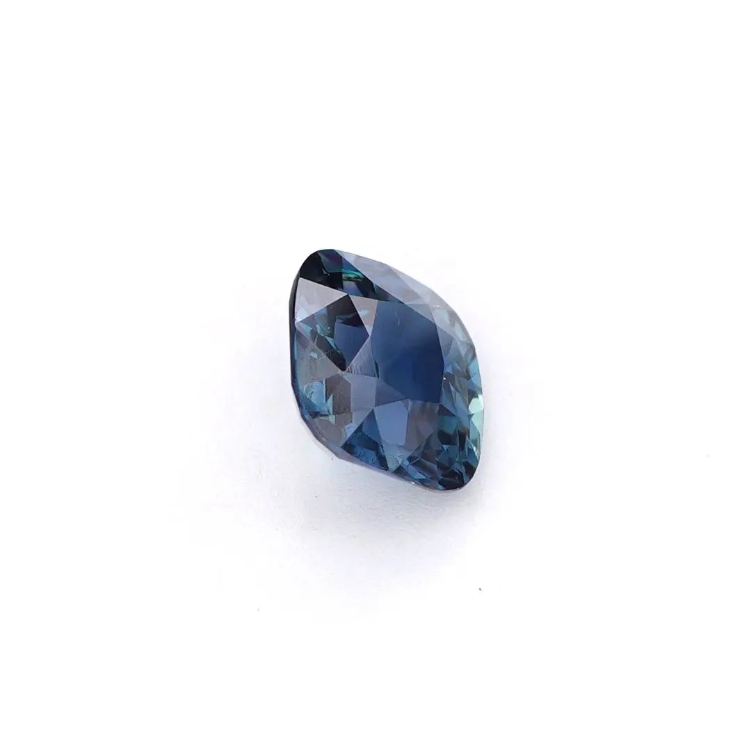 1.04 Ct Unheated Teal Sapphire – Rare Natural Color Rough Cut Ceylon