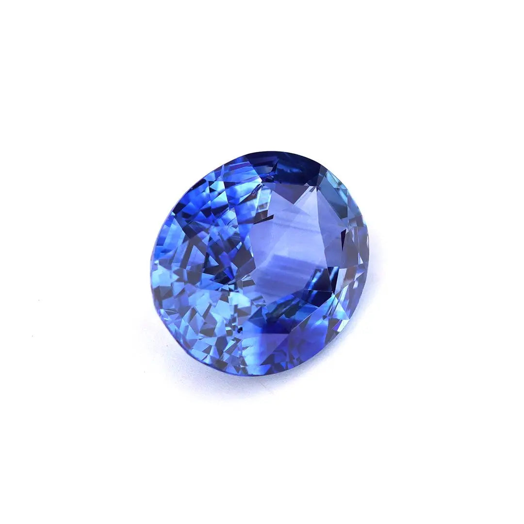 4.94 Ct Cornflower Blue Ceylon Sapphire Rough Cut Ceylon