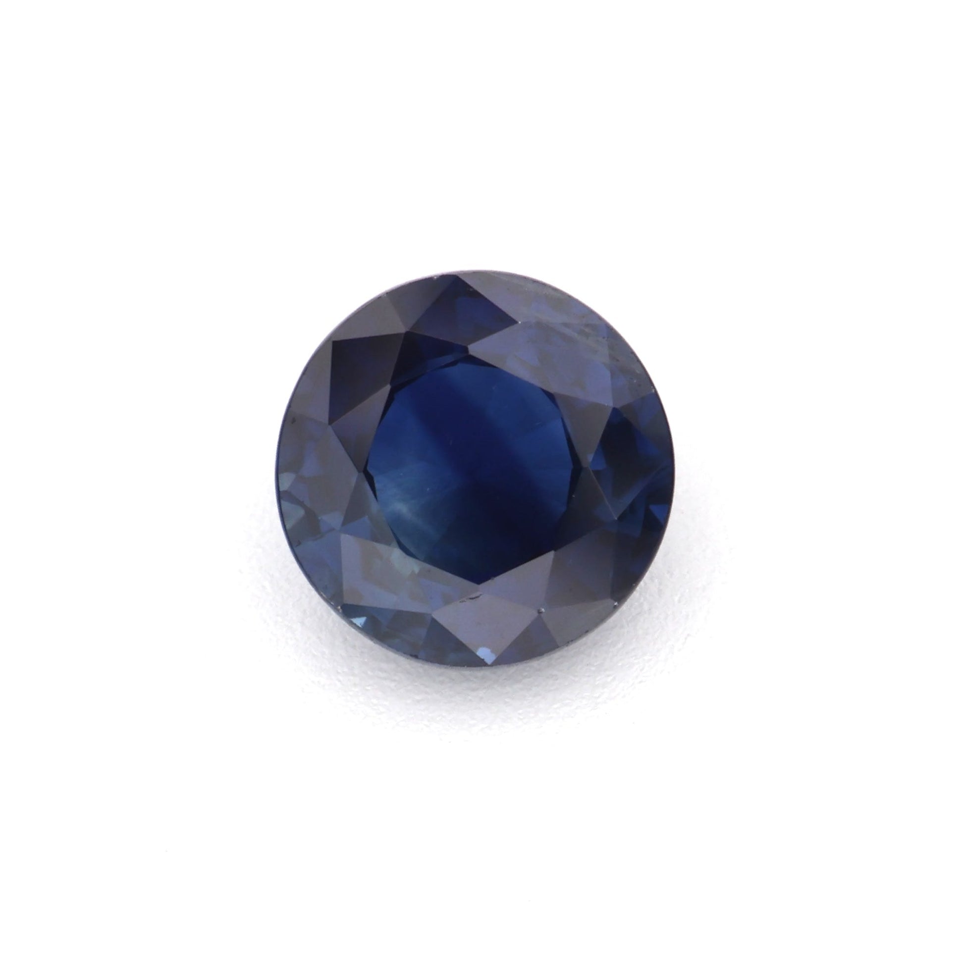 0.55 Ct Dark Blue Sapphire Rough Cut Ceylon