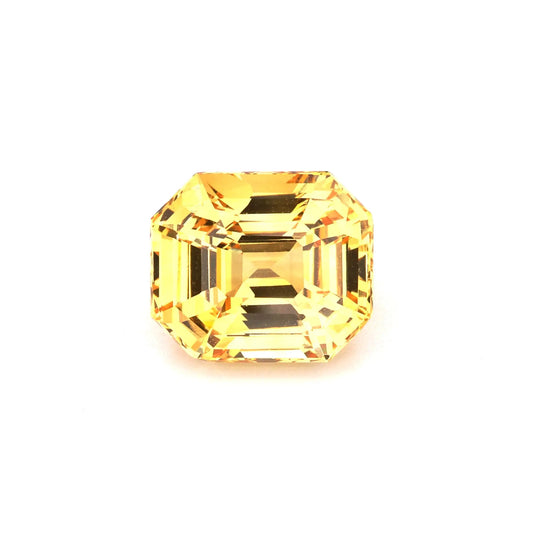 6.03Ct Yellow Sapphire Unheated Rough Cut Ceylon