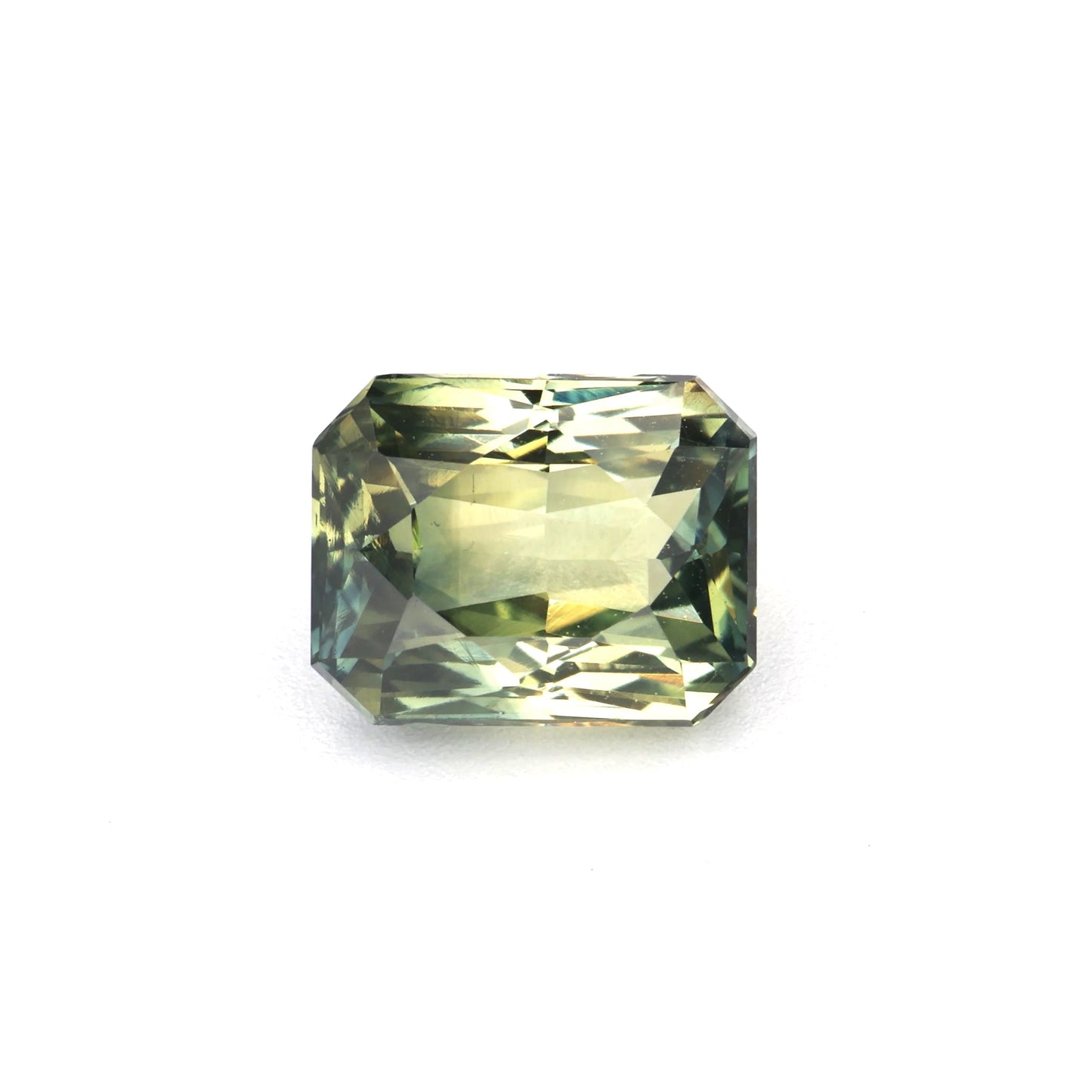 1.7 Ct Bi Colour Blue Yellow Sapphire Rough Cut Ceylon