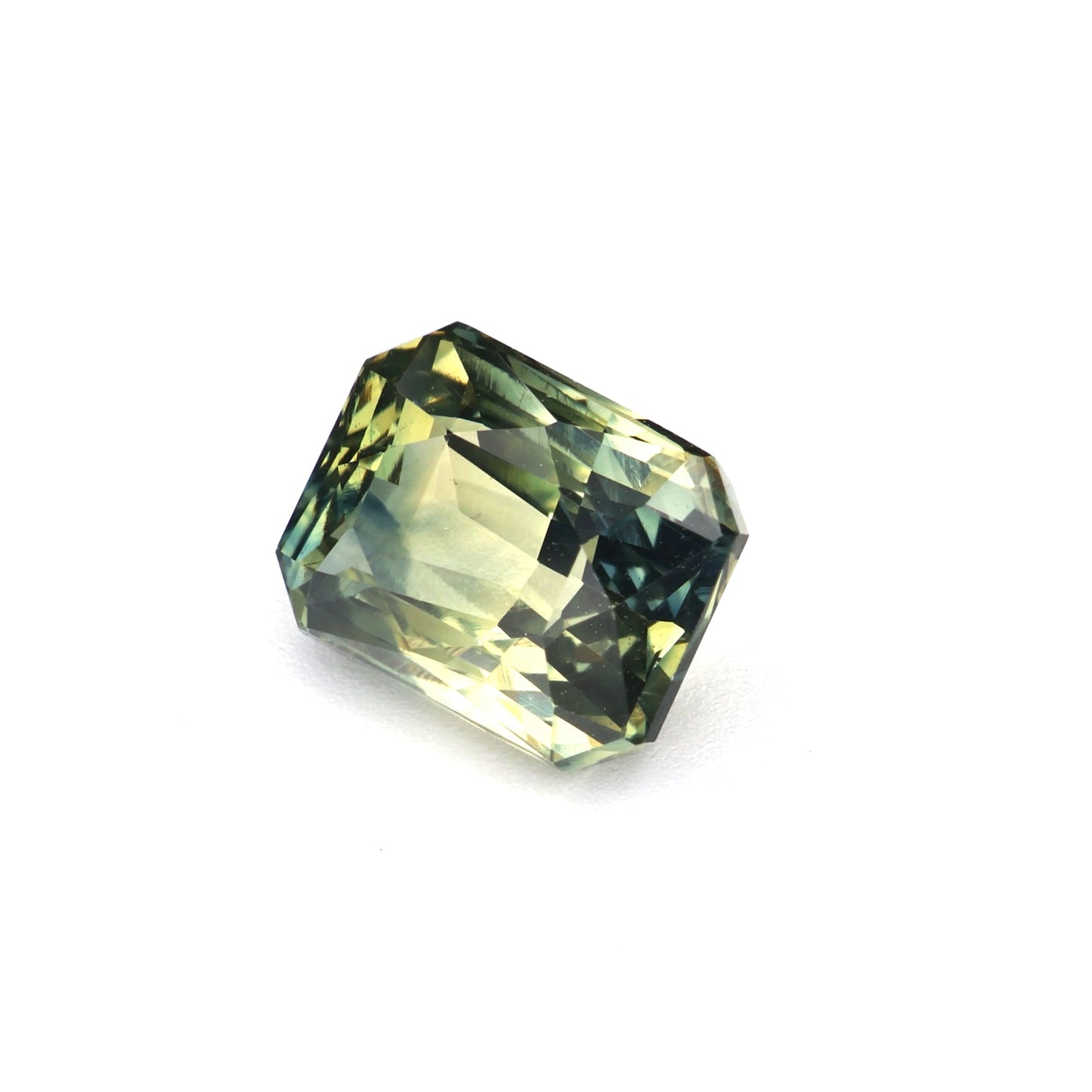 1.7 Ct Bi Colour Blue Yellow Sapphire Rough Cut Ceylon