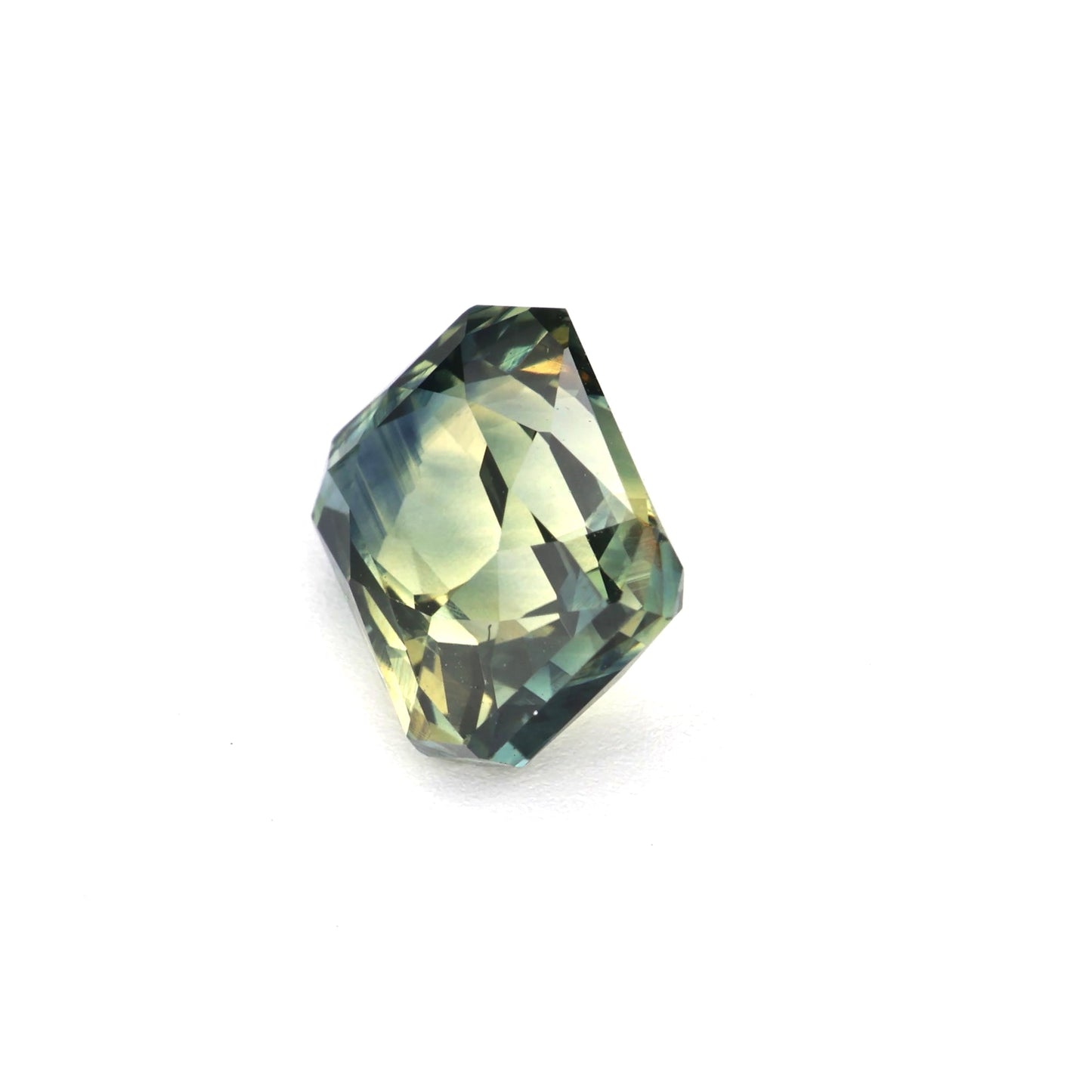 1.7 Ct Bi Colour Blue Yellow Sapphire Rough Cut Ceylon