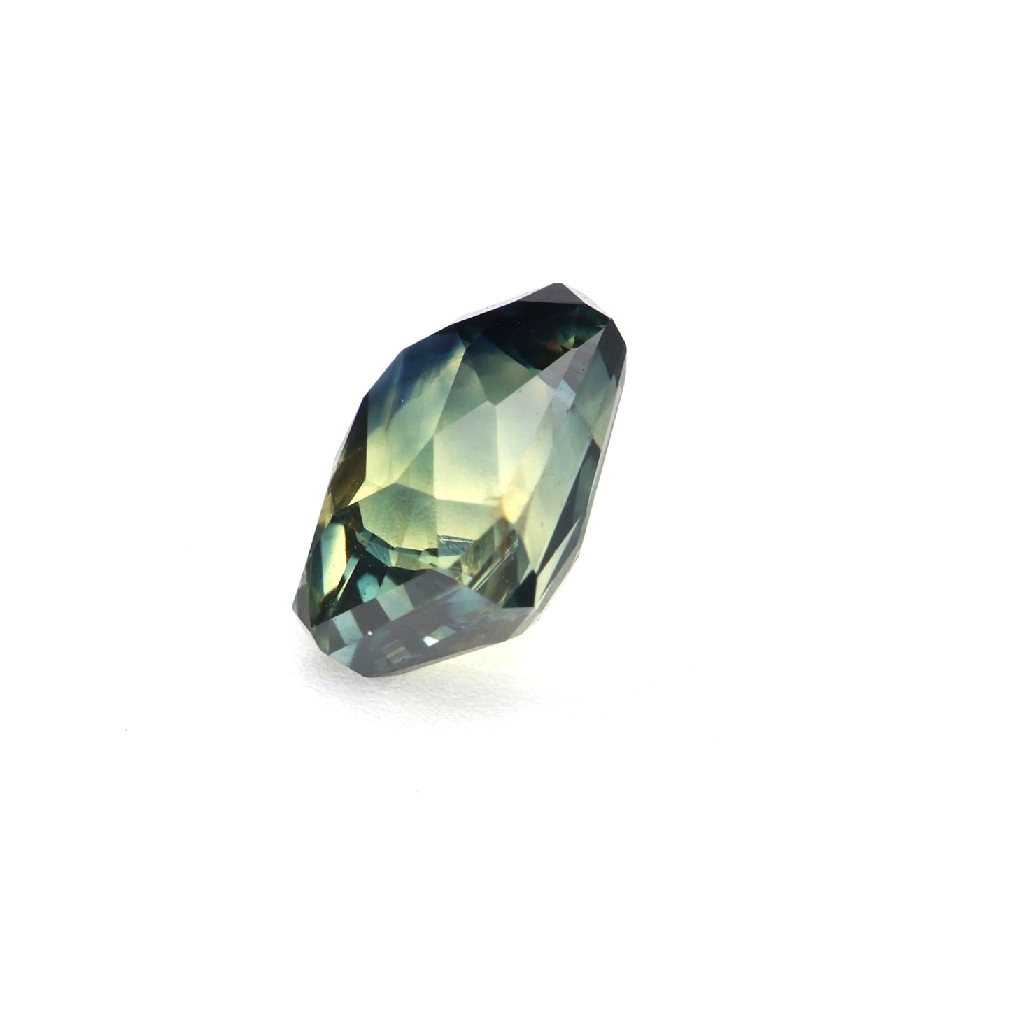 1.7 Ct Bi Colour Blue Yellow Sapphire Rough Cut Ceylon