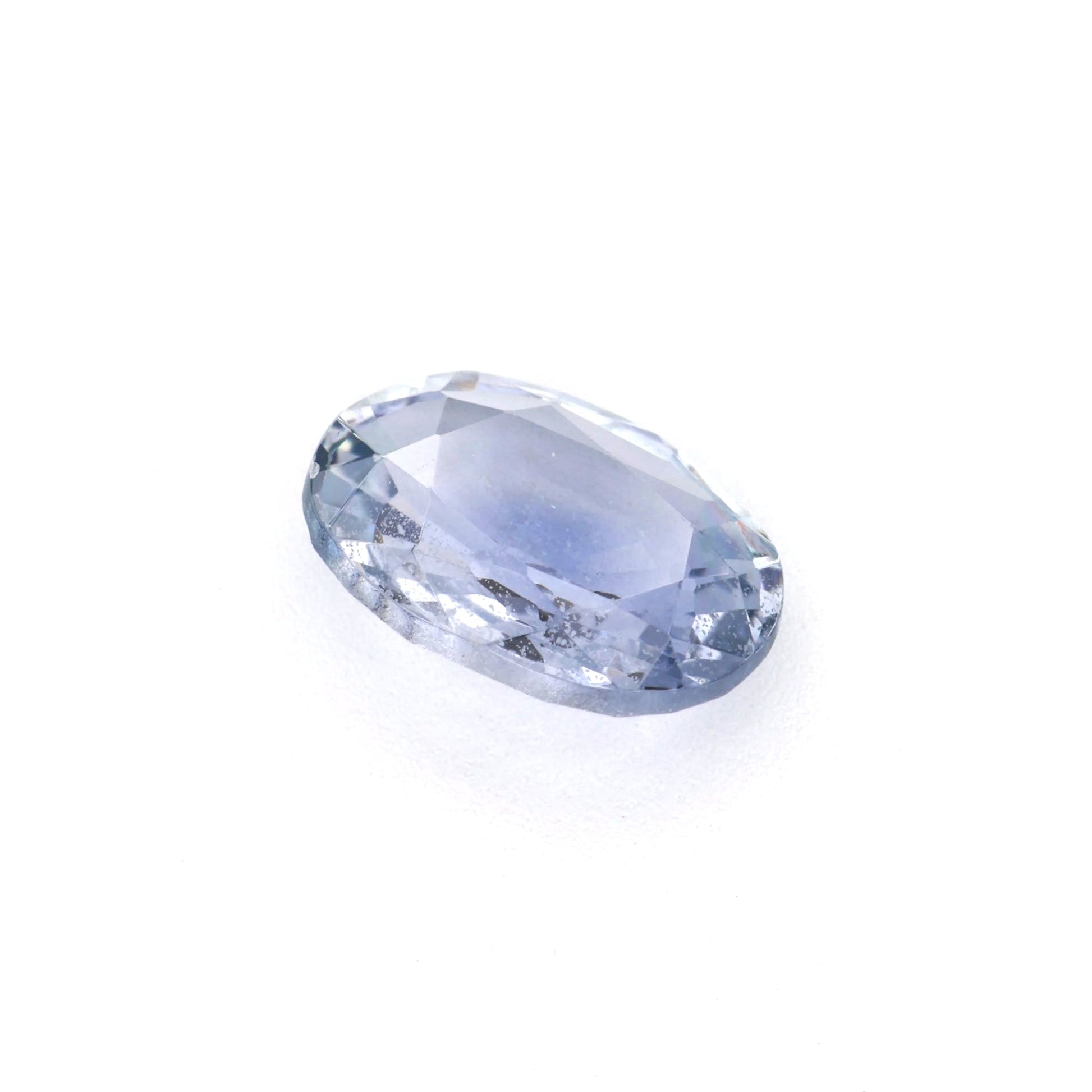 0.93 Ct Tinted Blue Sapphire Rough Cut Ceylon