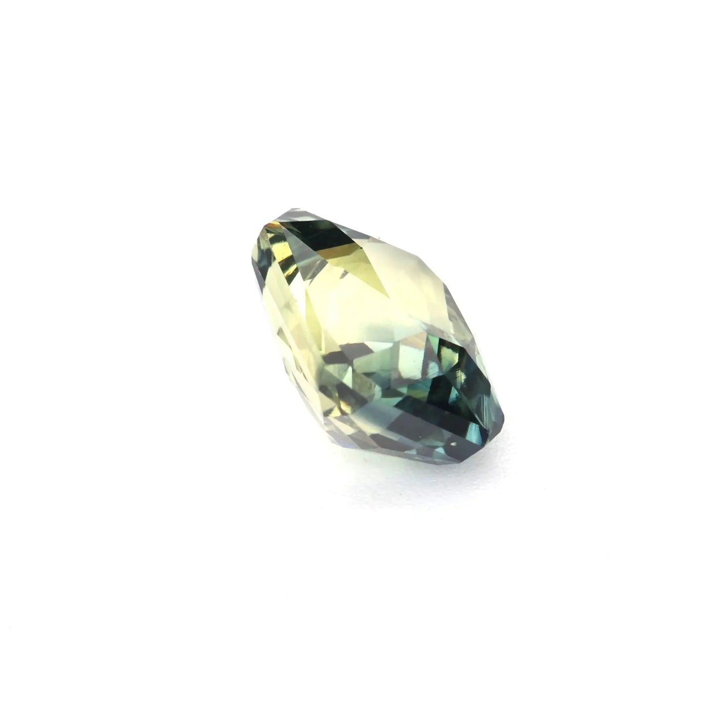 1.7 Ct Bi Colour Blue Yellow Sapphire Rough Cut Ceylon