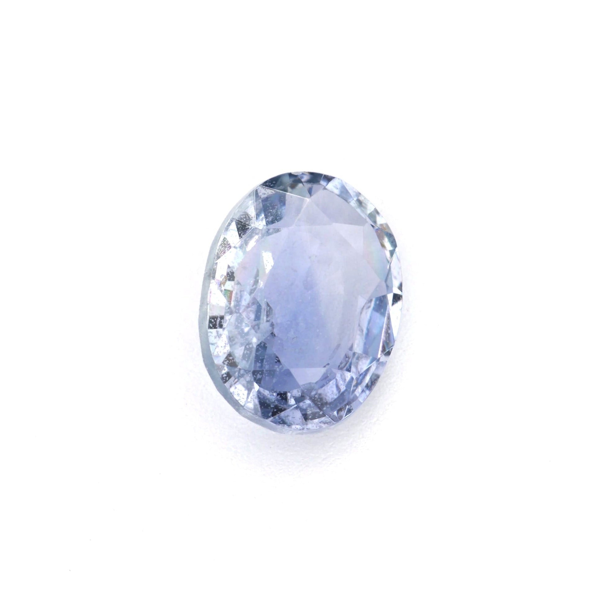 0.93 Ct Tinted Blue Sapphire Rough Cut Ceylon