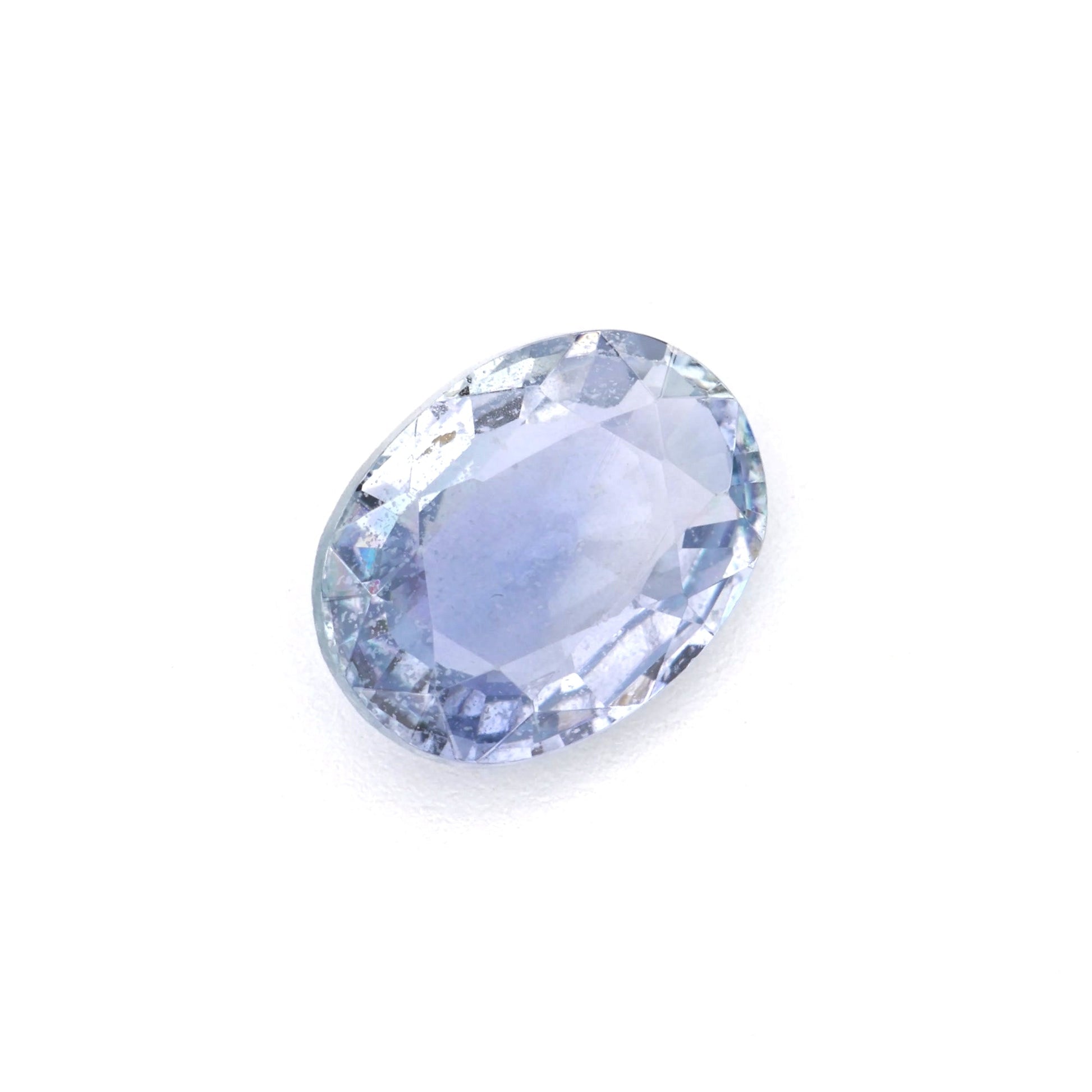 0.93 Ct Tinted Blue Sapphire Rough Cut Ceylon