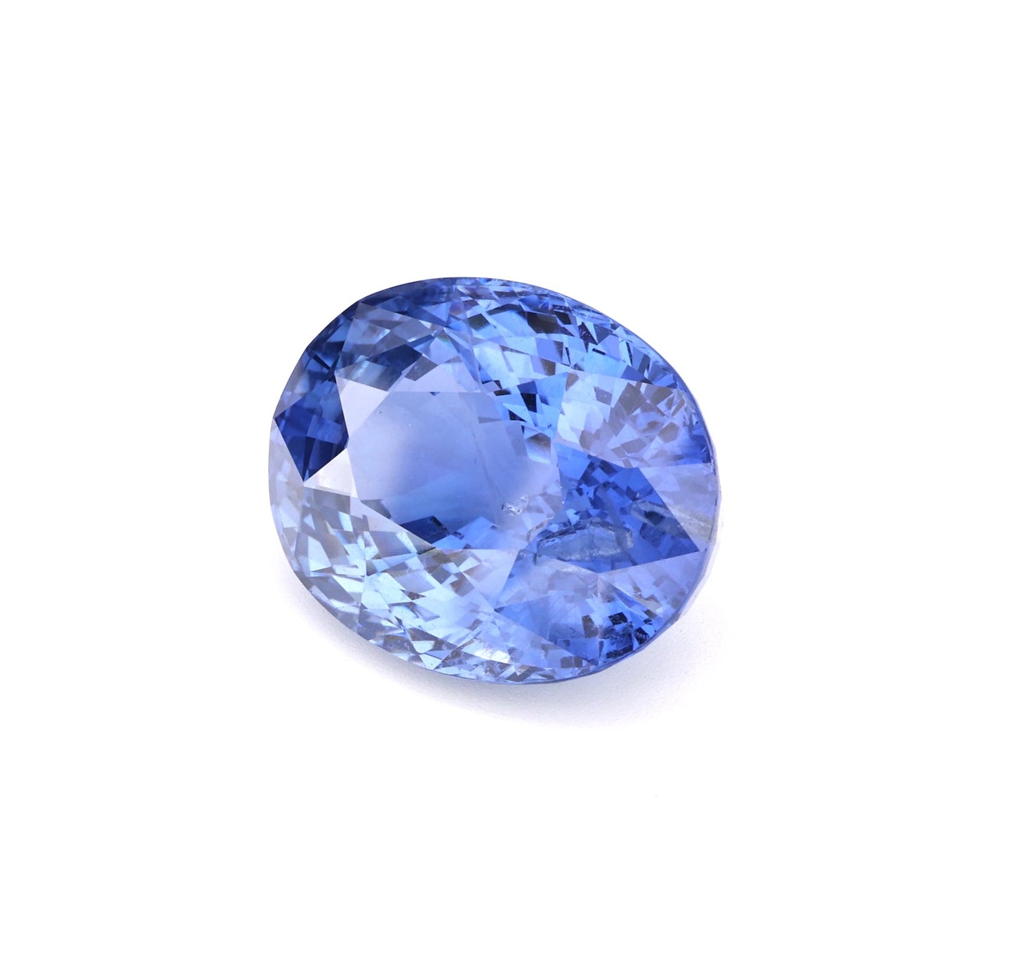 20.87 Ct Cornflower Blue Sapphire Unheated Rough Cut Ceylon
