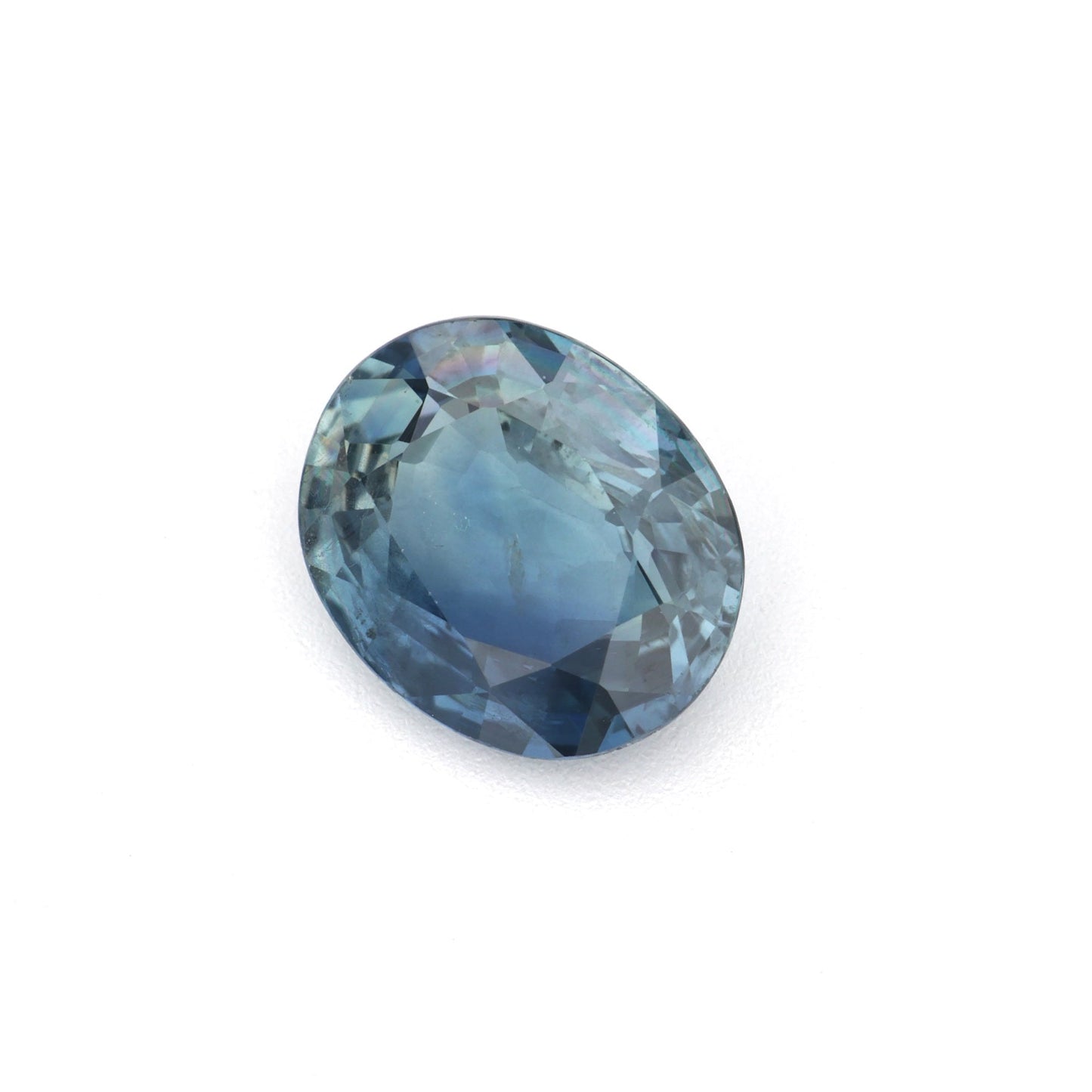 1.25 Ct Blue (Greenish) Sapphire Rough Cut Ceylon