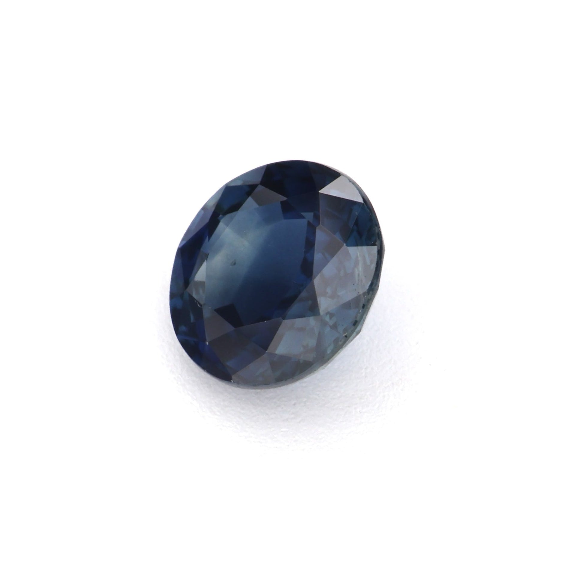 0.55 Ct Dark Blue Sapphire Rough Cut Ceylon