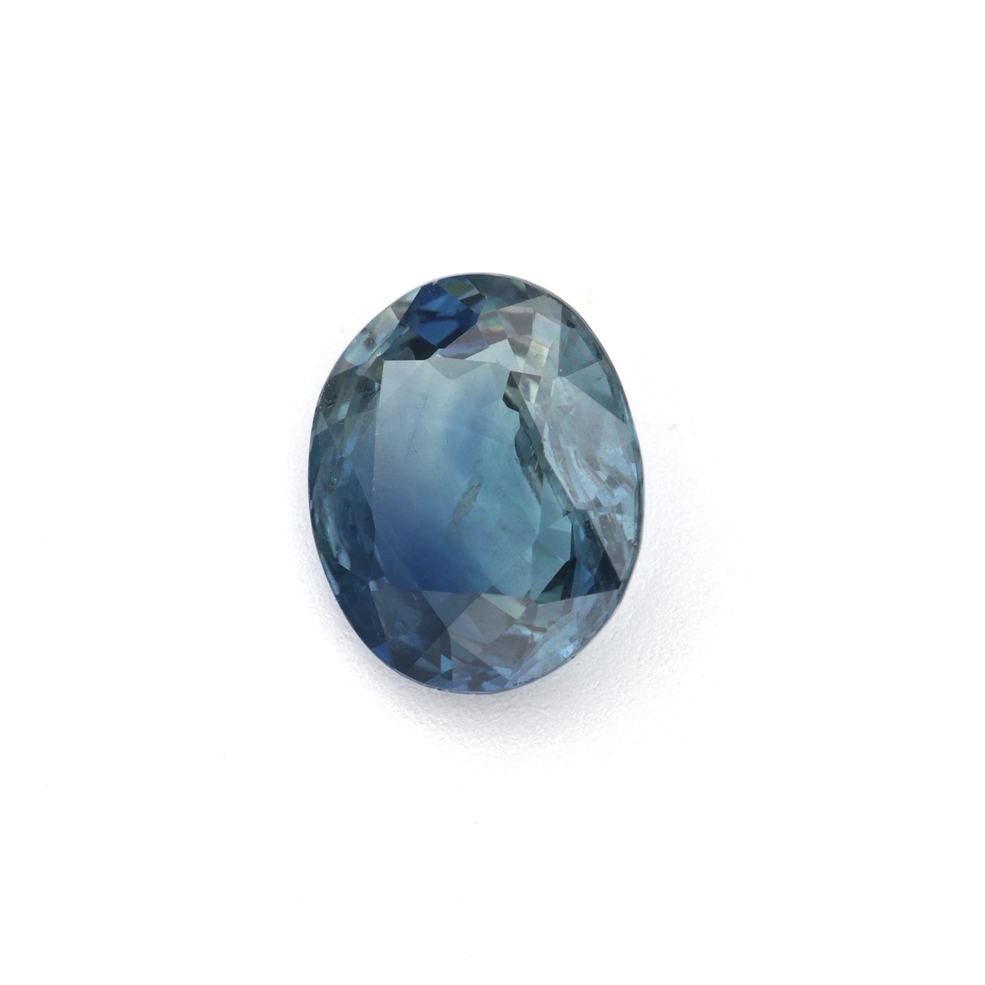 1.25 Ct Blue (Greenish) Sapphire Rough Cut Ceylon