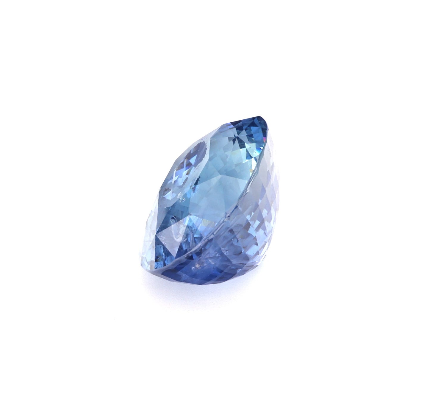 20.87 Ct Cornflower Blue Sapphire Unheated Rough Cut Ceylon