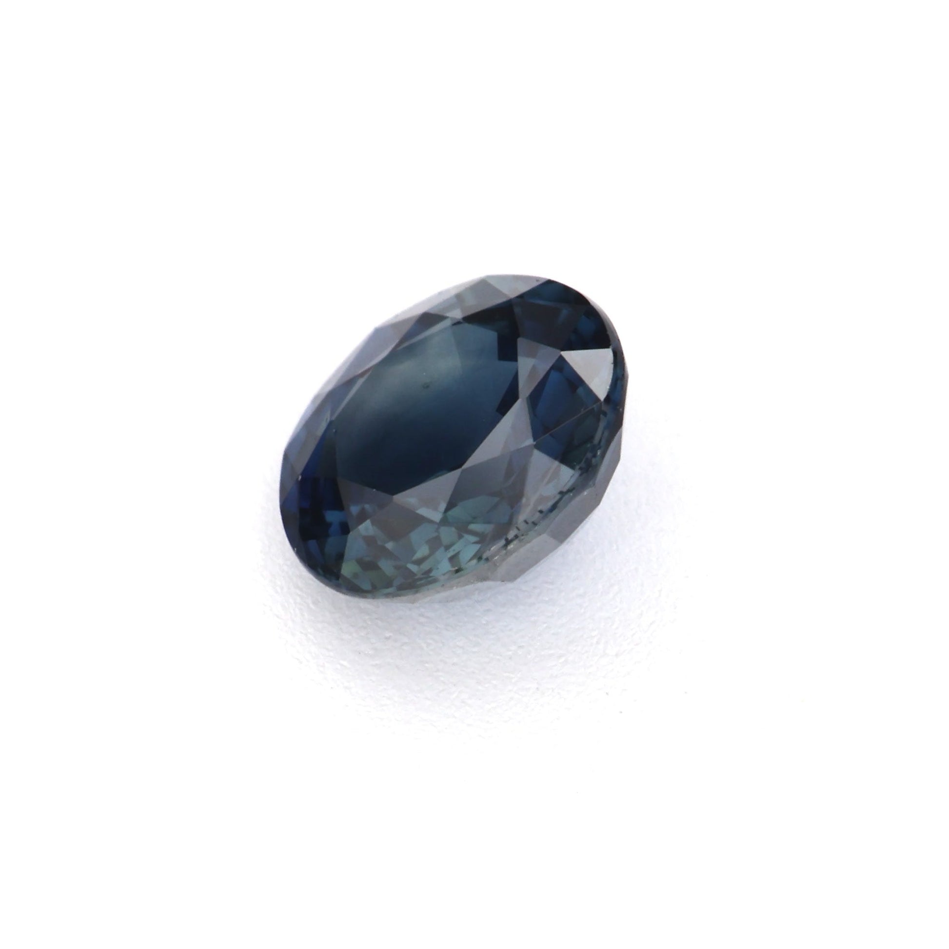 0.55 Ct Dark Blue Sapphire Rough Cut Ceylon