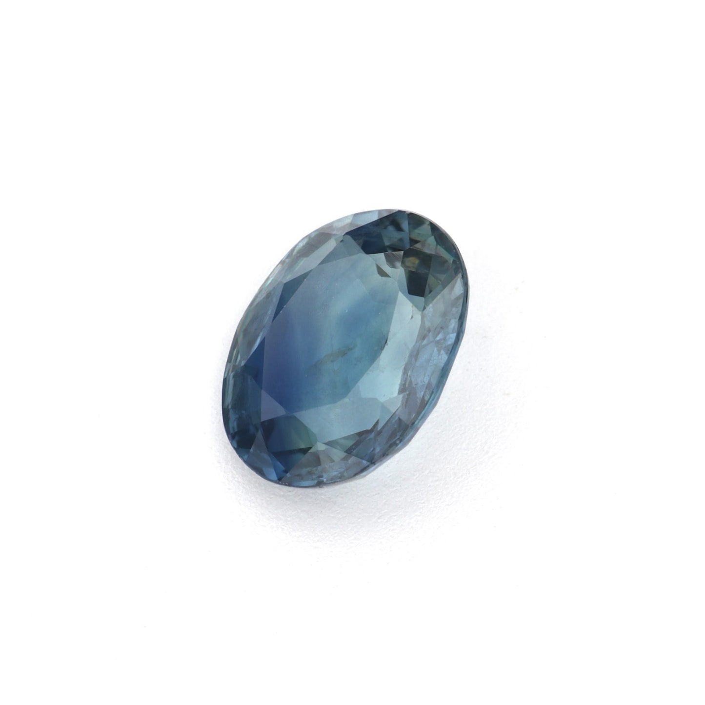 1.25 Ct Blue (Greenish) Sapphire Rough Cut Ceylon