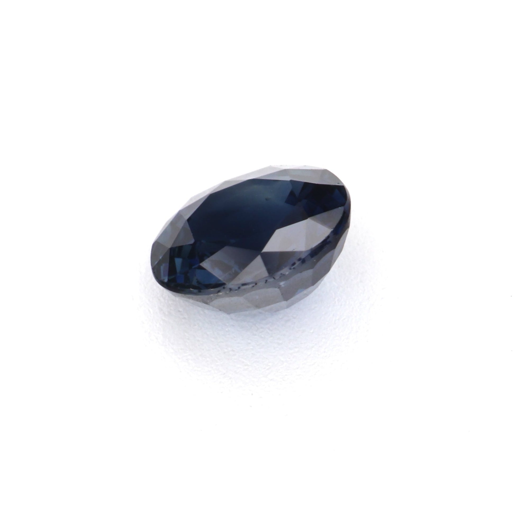 0.55 Ct Dark Blue Sapphire Rough Cut Ceylon