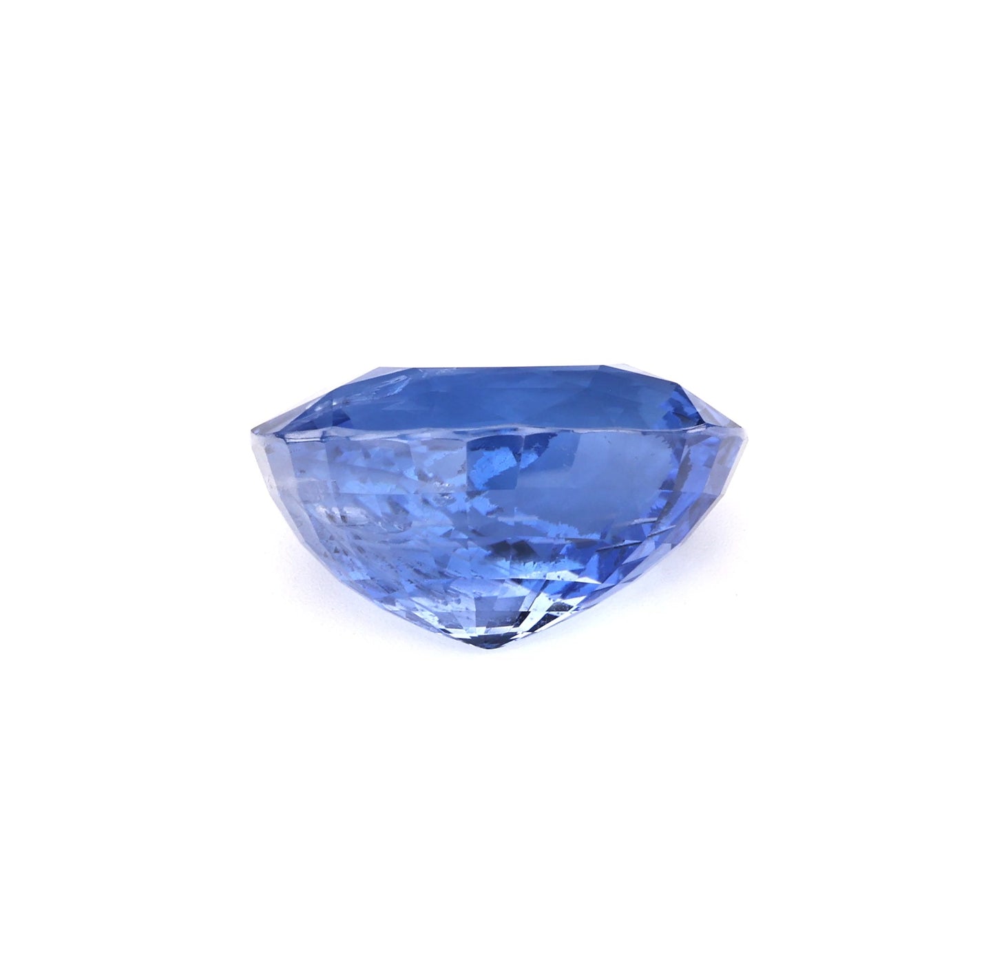 20.87 Ct Cornflower Blue Sapphire Unheated Rough Cut Ceylon