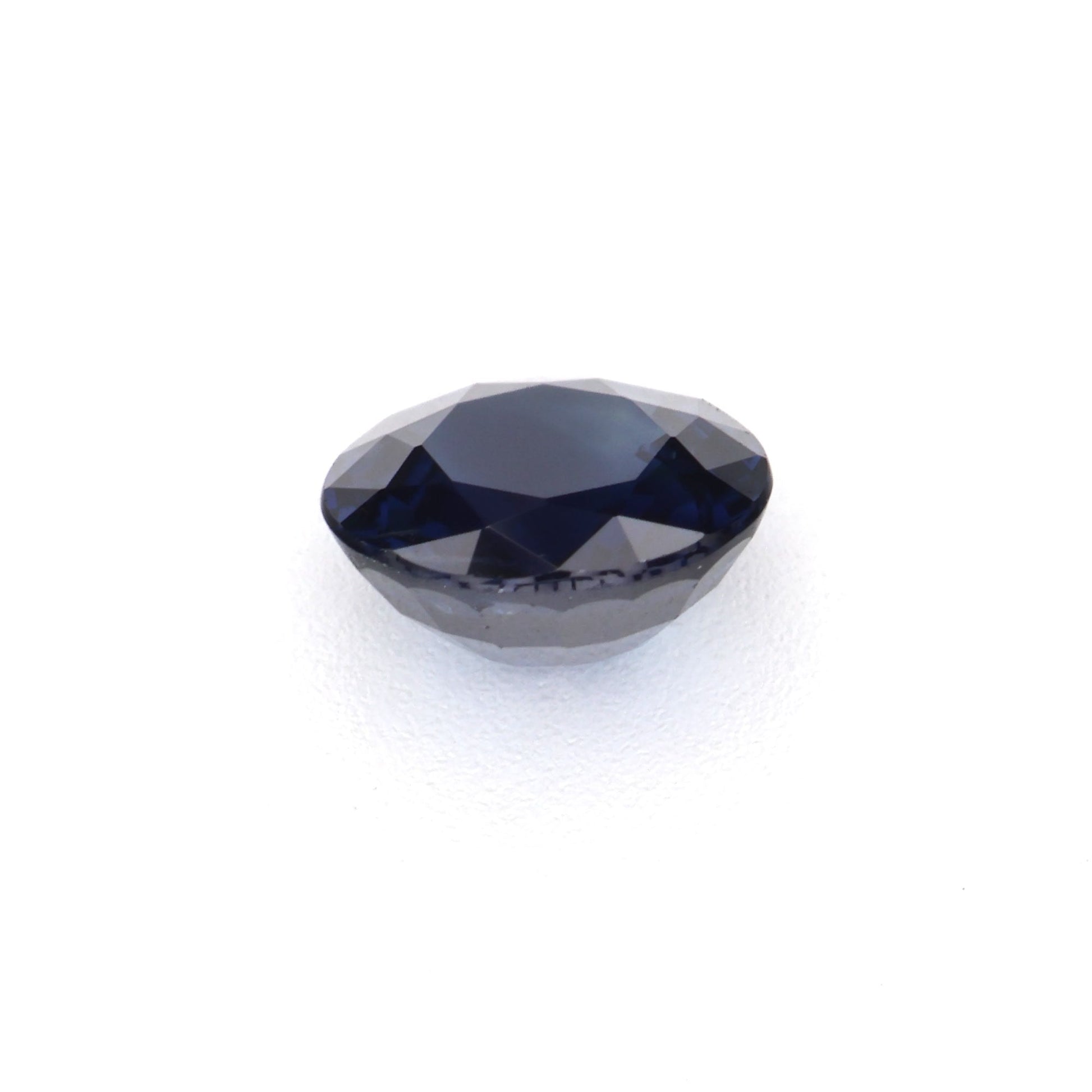 0.55 Ct Dark Blue Sapphire Rough Cut Ceylon