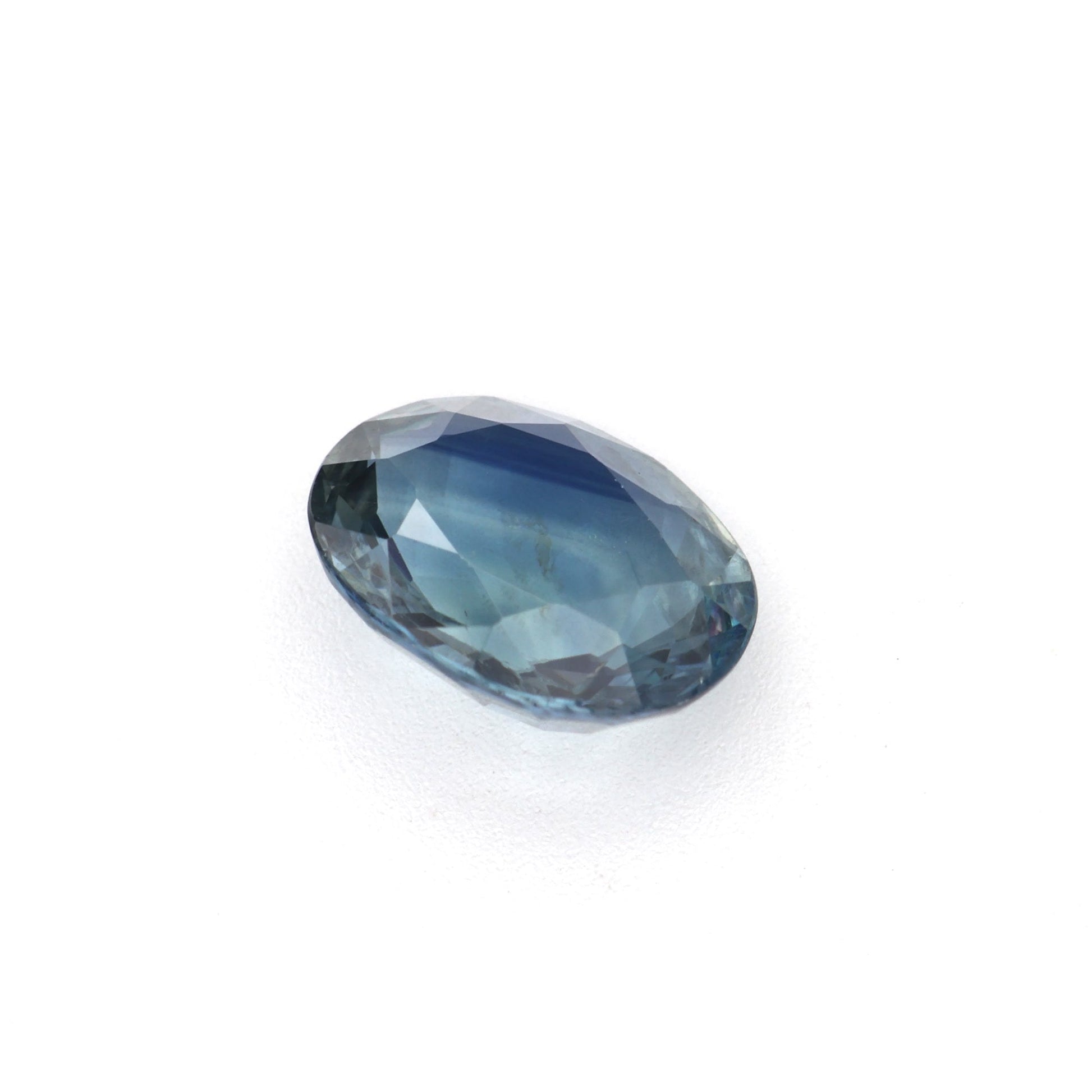 1.25 Ct Blue (Greenish) Sapphire Rough Cut Ceylon