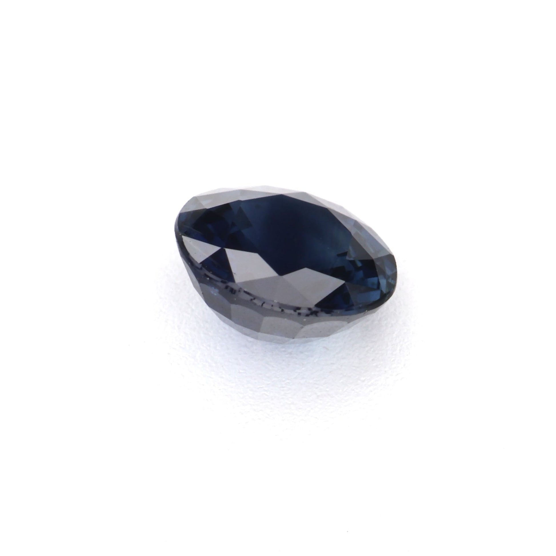 0.55 Ct Dark Blue Sapphire Rough Cut Ceylon