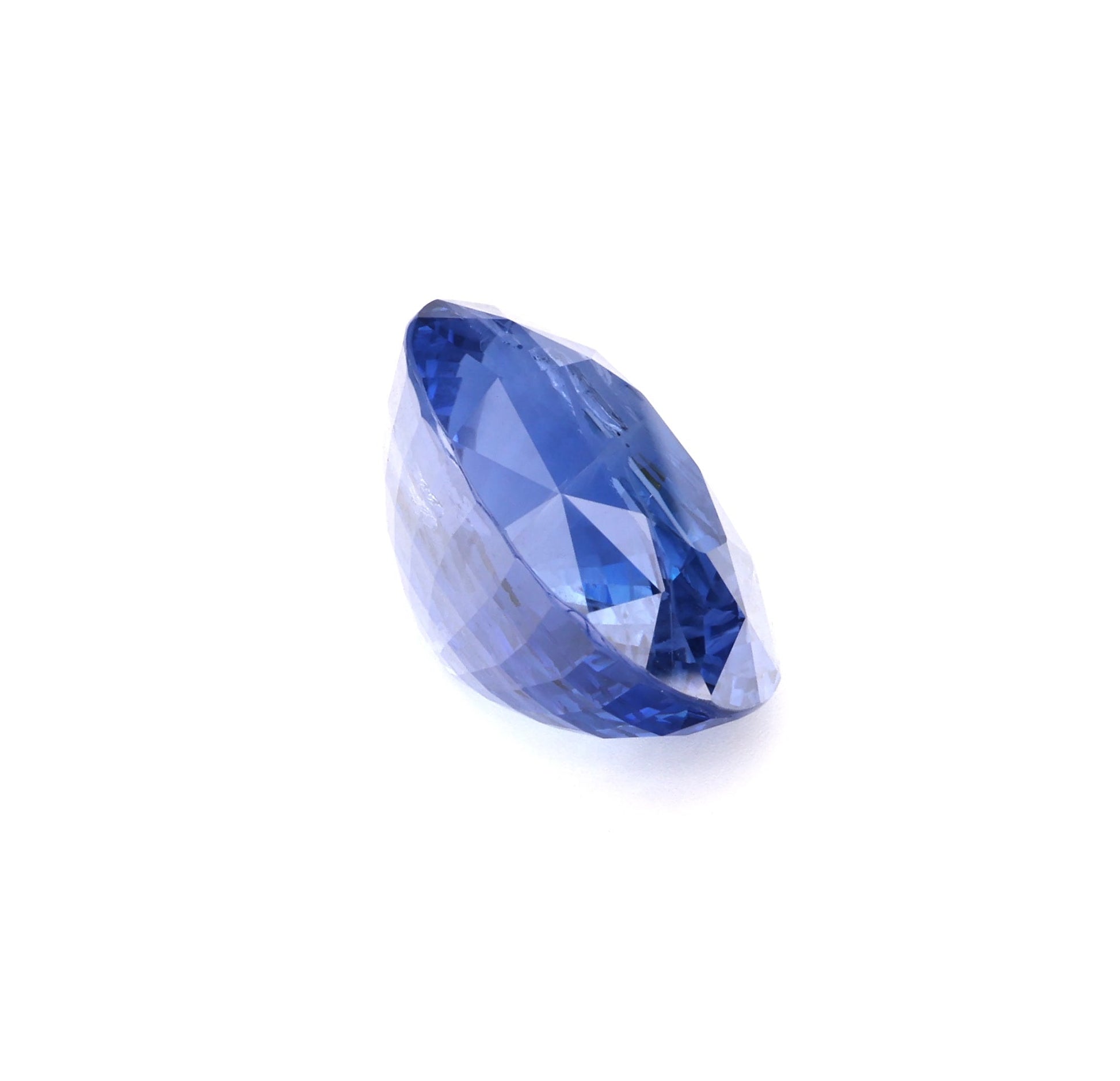 20.87 Ct Cornflower Blue Sapphire Unheated Rough Cut Ceylon