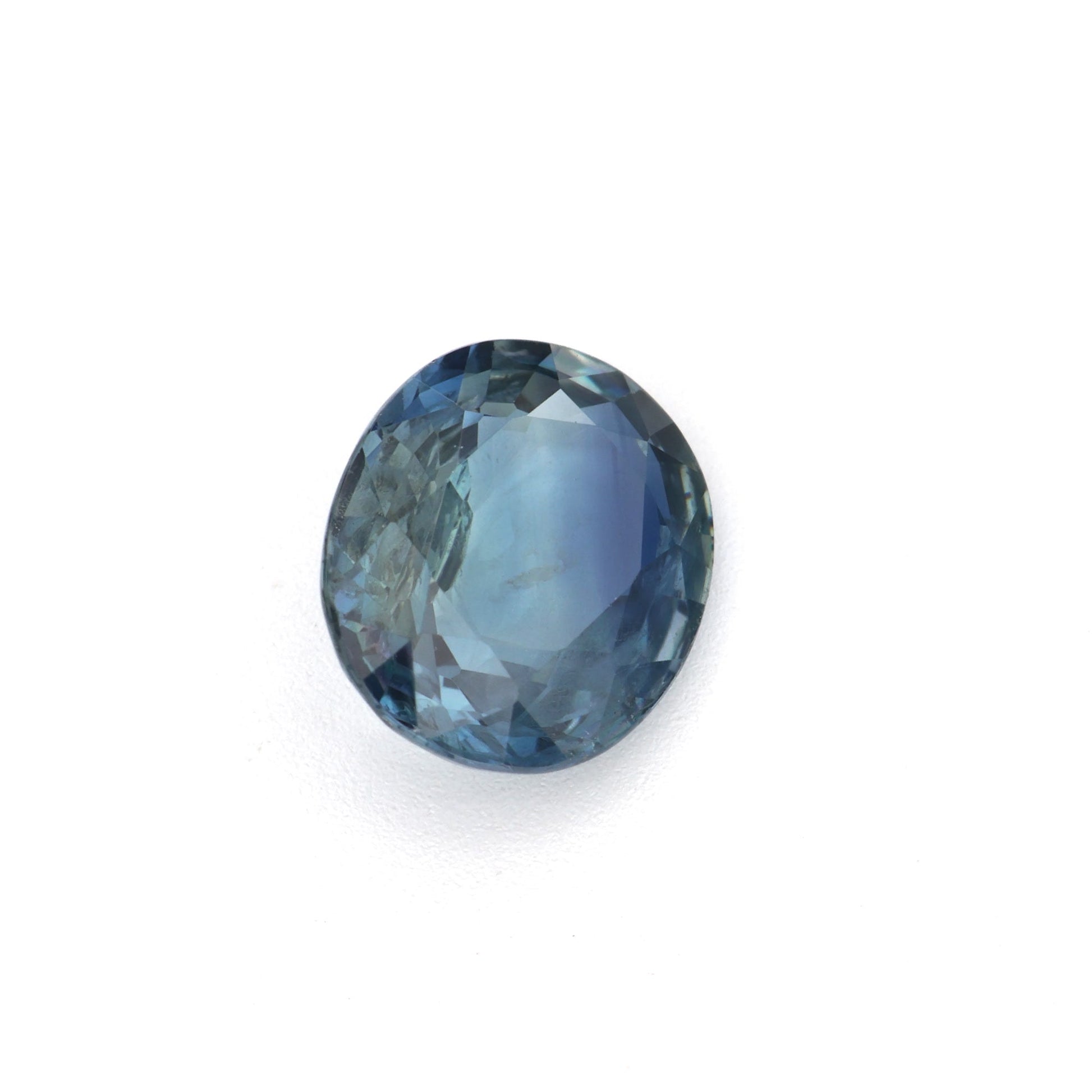1.25 Ct Blue (Greenish) Sapphire Rough Cut Ceylon