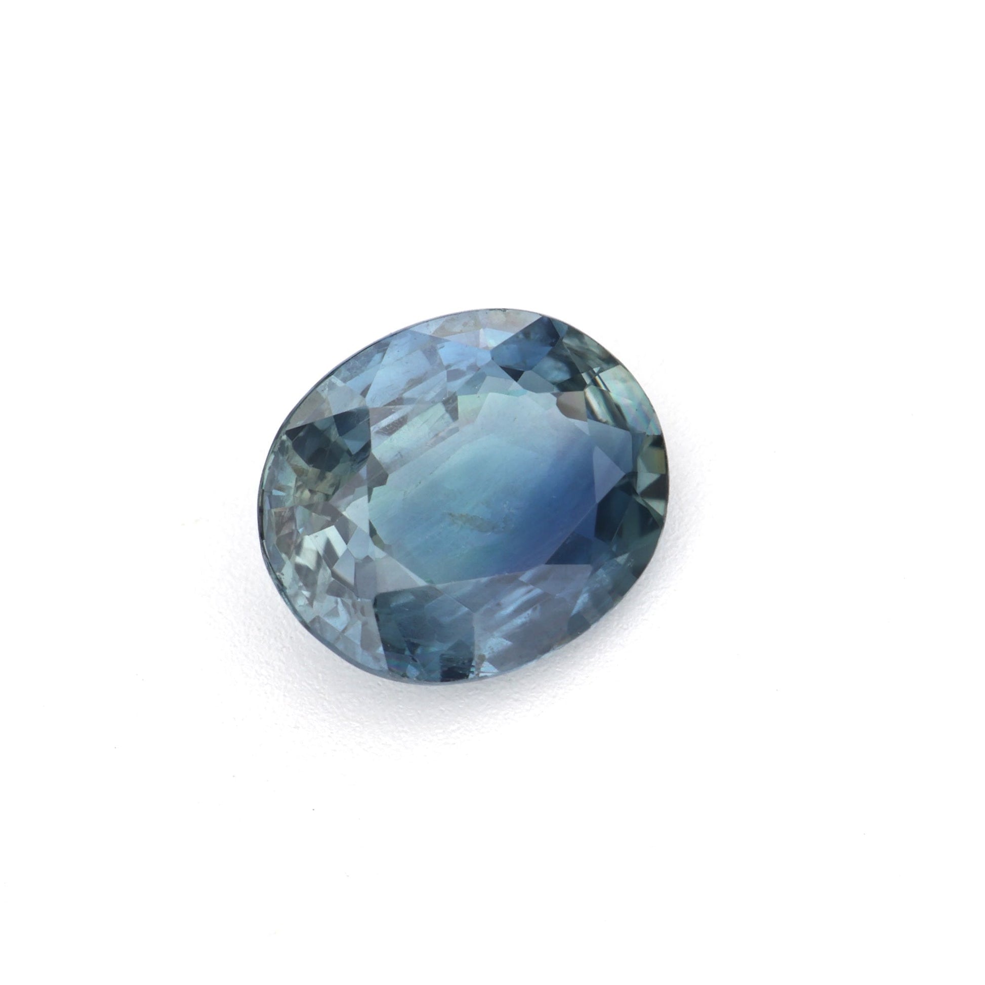 1.25 Ct Blue (Greenish) Sapphire Rough Cut Ceylon