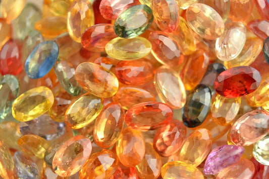 Sapphires in an array of colours
