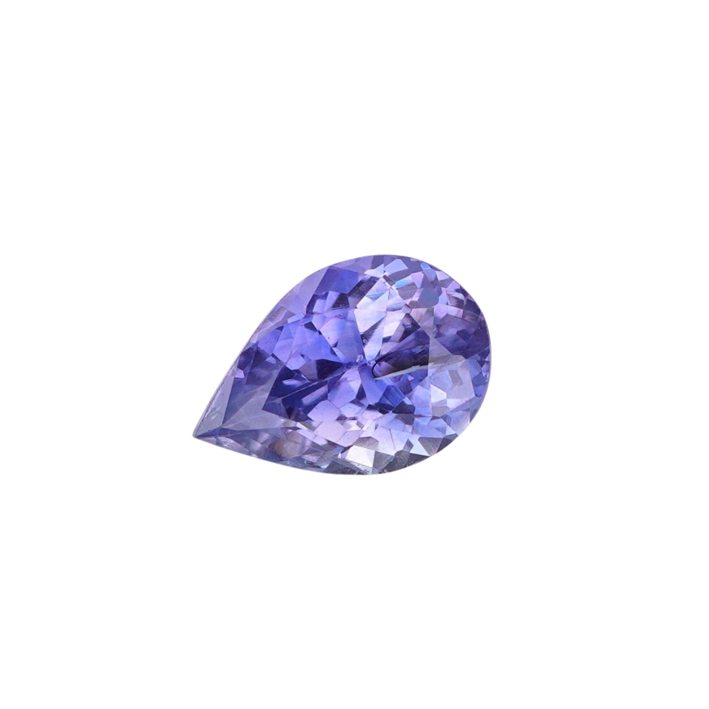 0.92 Ct Vivid Blue Ceylon Sapphire Heated Oval Pear Cut