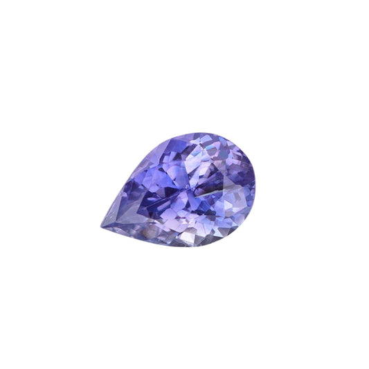 0.92 Ct Vivid Blue Ceylon Sapphire Heated Oval Pear Cut