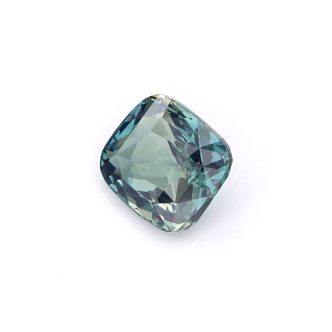 1.53 Ct Teal Sapphire Unheated