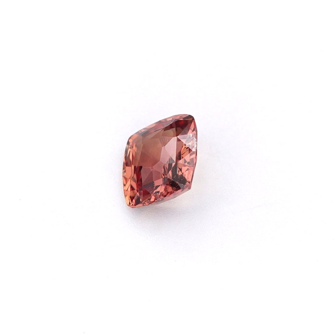 0.62 Ct Padparadscha Ceylon Sapphire Unheated