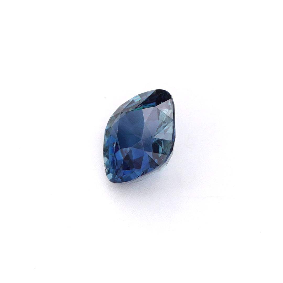 1.04 Ct Teal Sapphire Unheated