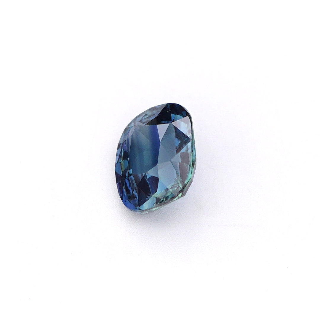 1.05 Ct Teal Sapphire Unheated