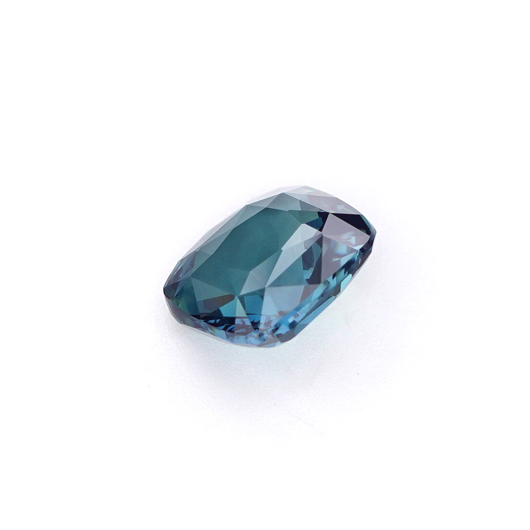 1.53 Ct Teal Sapphire Unheated