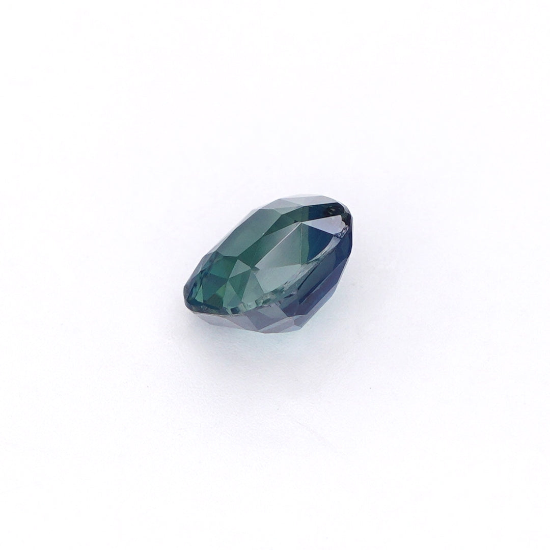 1.04 Ct Teal Sapphire Unheated