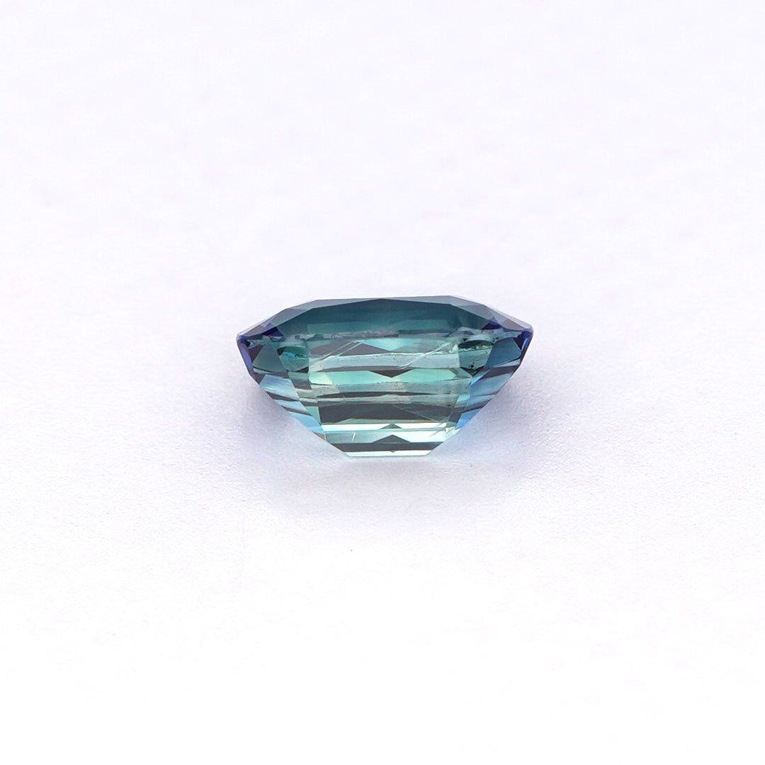1.12 Ct Teal Sapphire Unheated