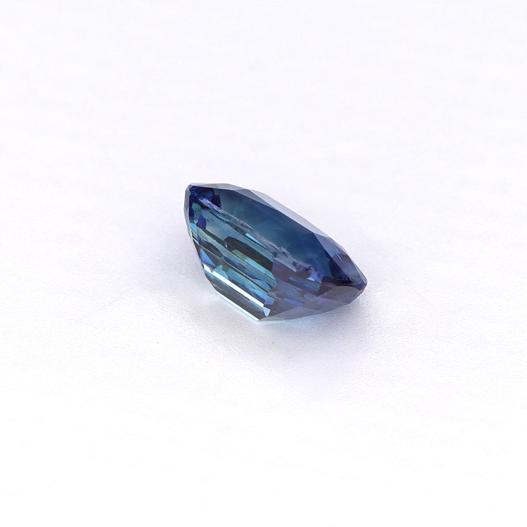 1.12 Ct Teal Sapphire Unheated