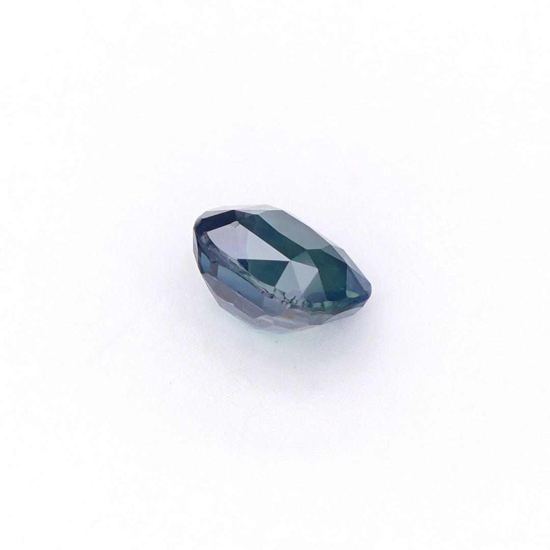 1.04 Ct Teal Sapphire Unheated