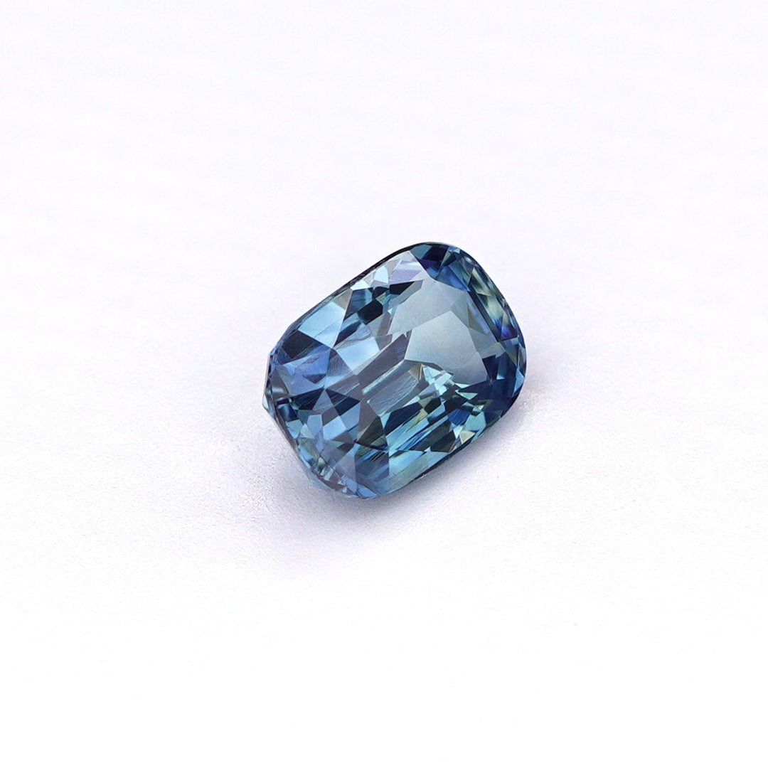 1.12 Ct Teal Sapphire Unheated