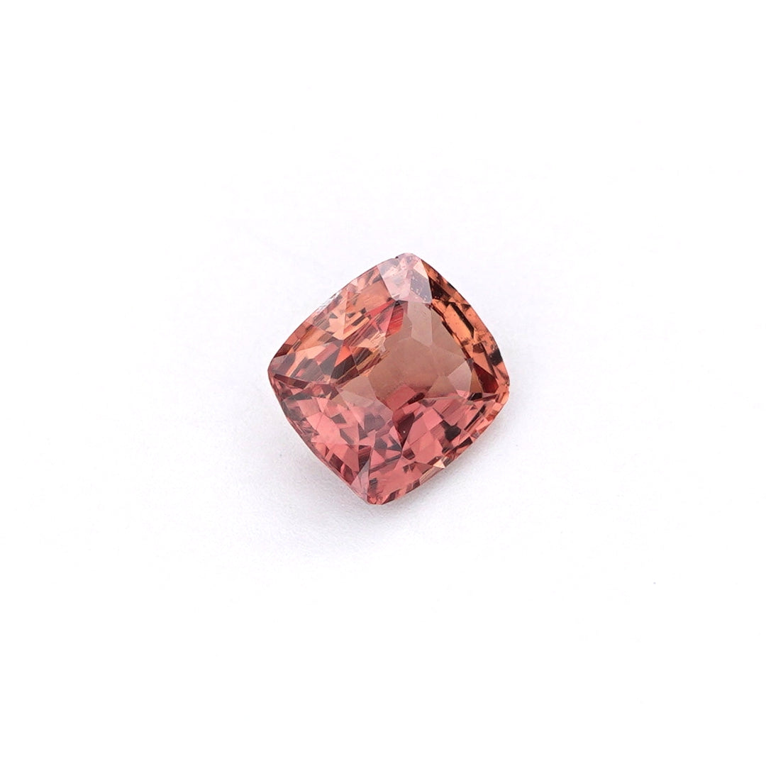 0.62 Ct Padparadscha Ceylon Sapphire Unheated