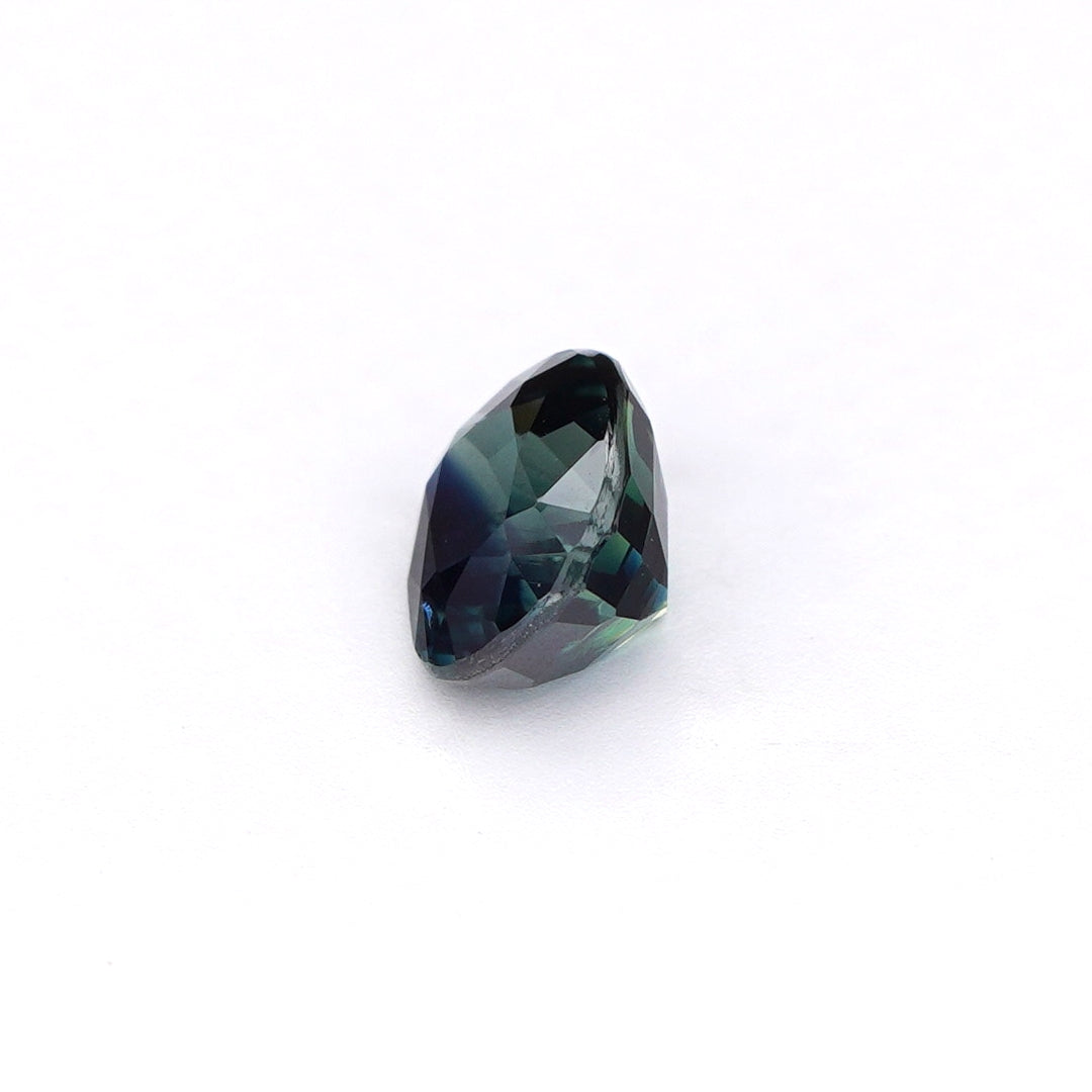 1.05 Ct Teal Sapphire Unheated